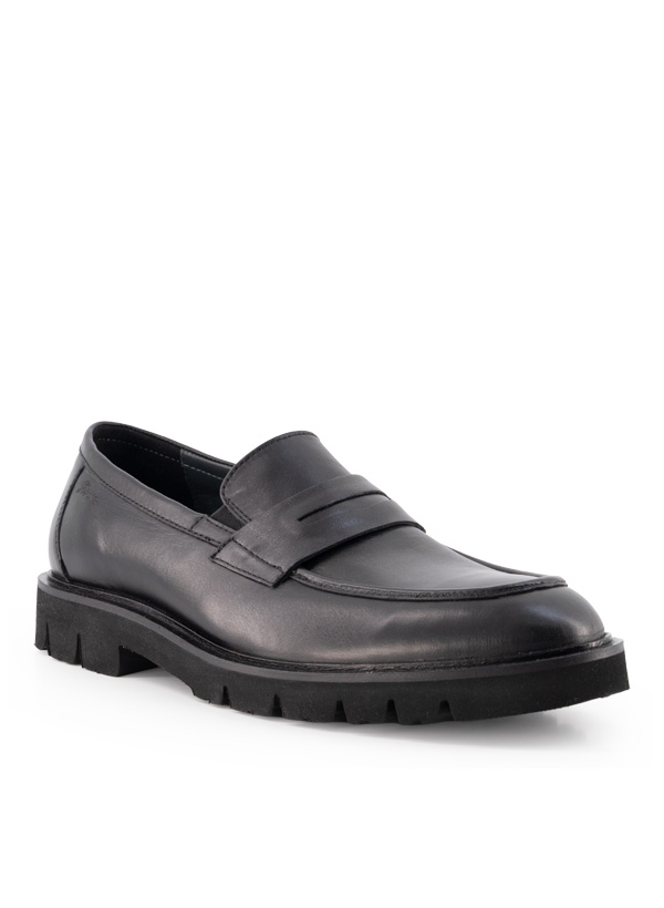 Loafer Rogtanos, Leder, schwarz