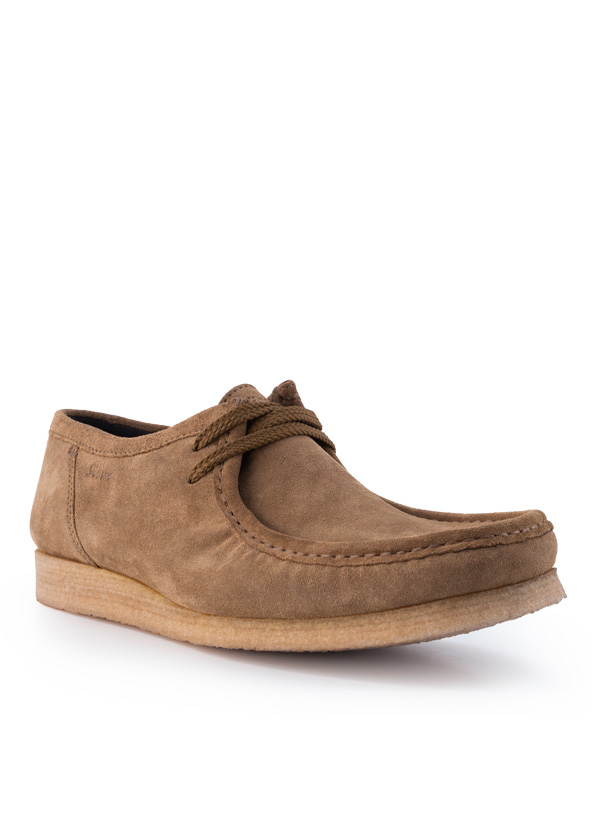Mokassins Grashopper, Veloursleder, miel