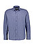 Hemd Roma, Shaped, Baumwolle, Button-Under, blau kariert - ink