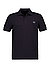 Polo-Shirt, Baumwoll-Piqué, dunkelgrau - dunkelgrau-hellblau