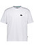 T-Shirt Job, Baumwolle, mit Rückenprint, weiß - weiß