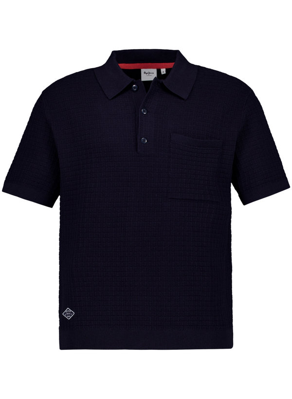 Polo-Shirt Dylan, Strick, dunkelblau