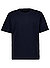 T-Shirt, Regular Fit, Bio Baumwolle, dunkelblau - dunkelblau