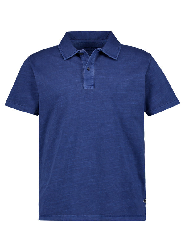 Polo-Shirt Michael, Jersey, blau