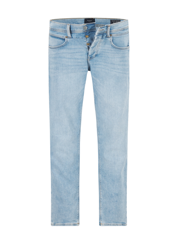 Jeans Dalston73, Straigth, Baumwoll-Stretch, hellblau