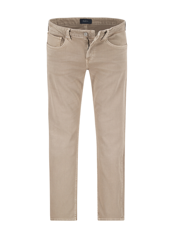 Jeans Cash, Regular Straight Fit, Baumwoll-Stretch, beige