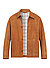 Lederjacke, Ziegenvelours, beige - beige