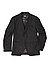 Sakko Hutson, Slim Fit, Schurwolle Supper120, schwarz - schwarz