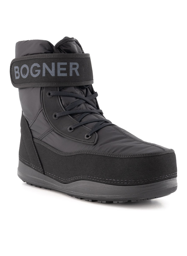 BOGNER Herren Schuhe schwarz Textil & Canvas