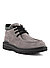 Schnürboots, Veloursleder warmgefüttert, asphalt - dunkelbraun