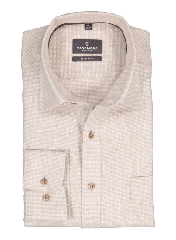 CasaModa Herren Hemd beige