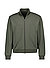 Sweatjacke, Baumwolle-Modal, grün - grün