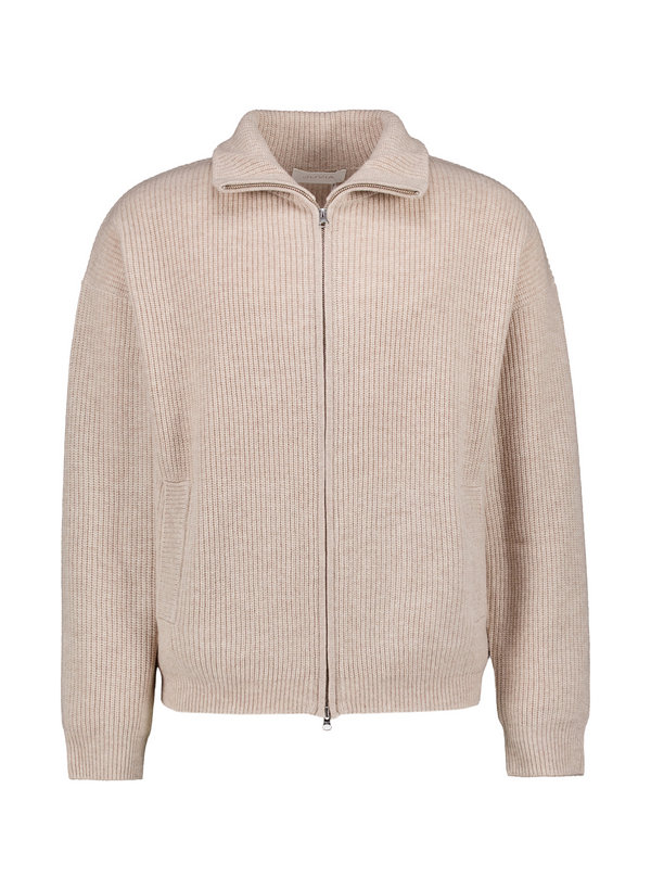 Cardigan Leon, Wolle, walnut