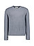 Pullover Robert, Wolle, grau strukturiert - grau