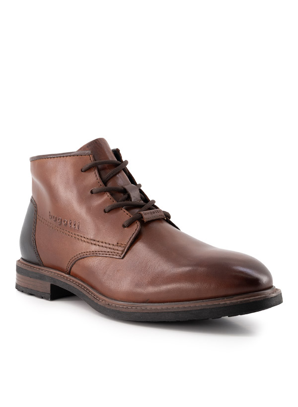Desert Boots, Leder warmgefüttert, cognac