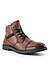 Schnürboots, Leder warmgefüttert, cognac - cognac