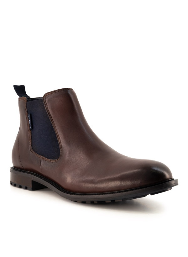 Chelsea Boots, Leder, braun