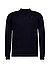 Stehkragenpullover, Merinowolle, navy - navy