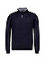 Cardigan, Merinowolle extrafein, navy - navy