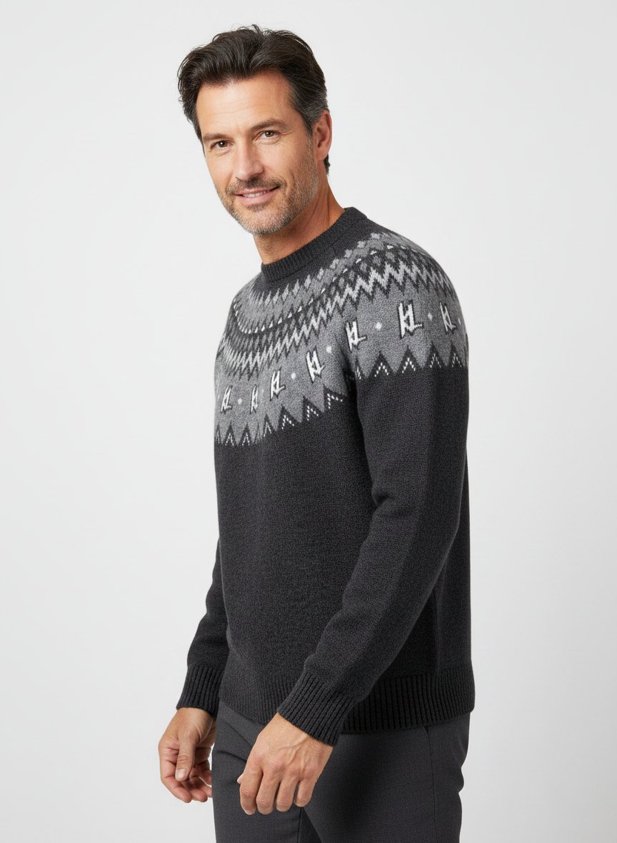 Pullover, Wolle, dunkelmelange