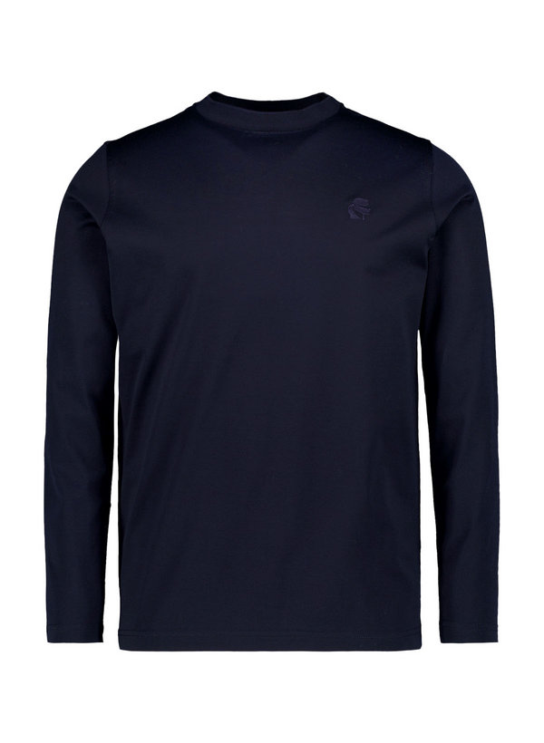 Longsleeve, Baumwolle mercerisiert, merlot