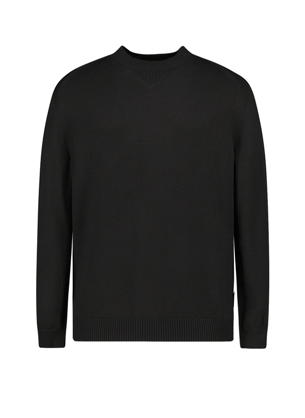 Pullover, Baumwolle-Wolle Mischung, schwarz