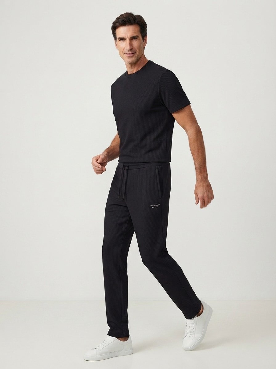 Jogpants, Strick, deep navy