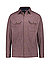 Overshirt, Jersey, Kent, Brusttasche, braun meliert - braun