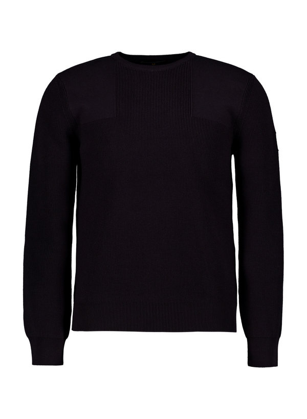 Pullover, mercerisierte Bio-Baumwolle, schwarz