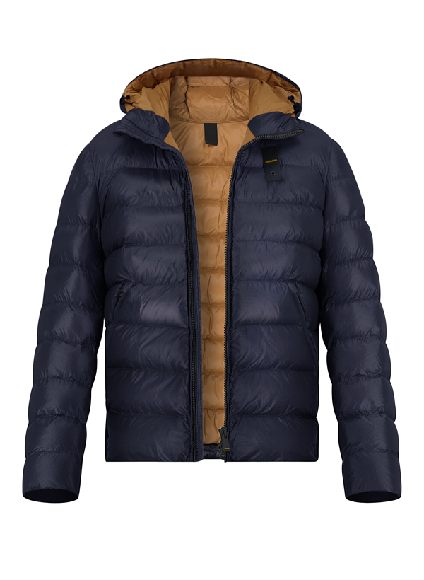 Steppjacke, Nylon sorona®, dunkelblau
