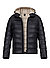 Steppjacke, Nylon sorona®, schwarz - schwarz