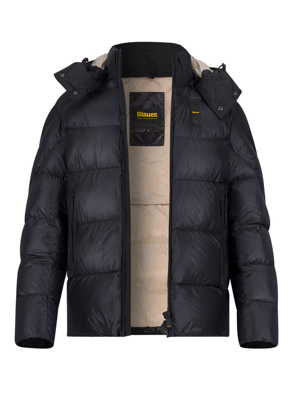 Steppjacke Kiernan, Nylon wasserabweisend, schwarz