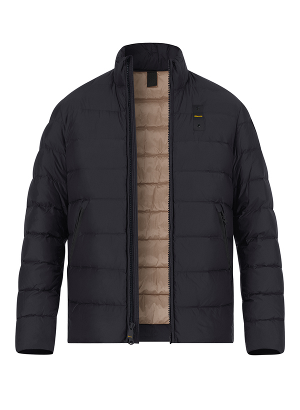 Daunenjacke Austin, Nylon wasserabweisend, schwarz