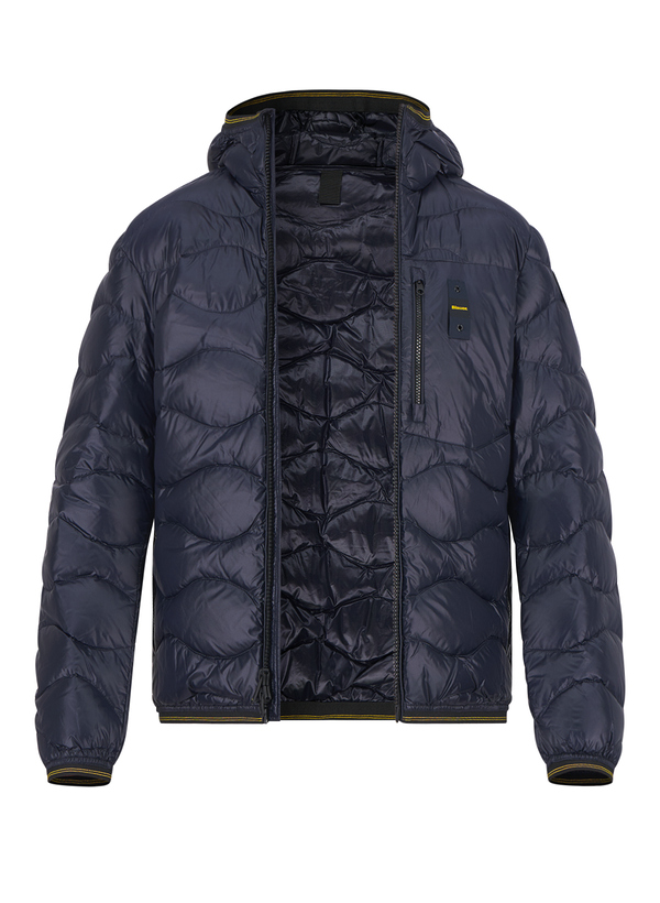 Daunenjacke Wave, Nylon, dunkelblau