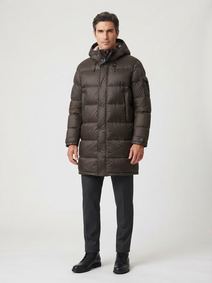 Parka Aldrich, Nylon wasserabweisend, dunkeloliv