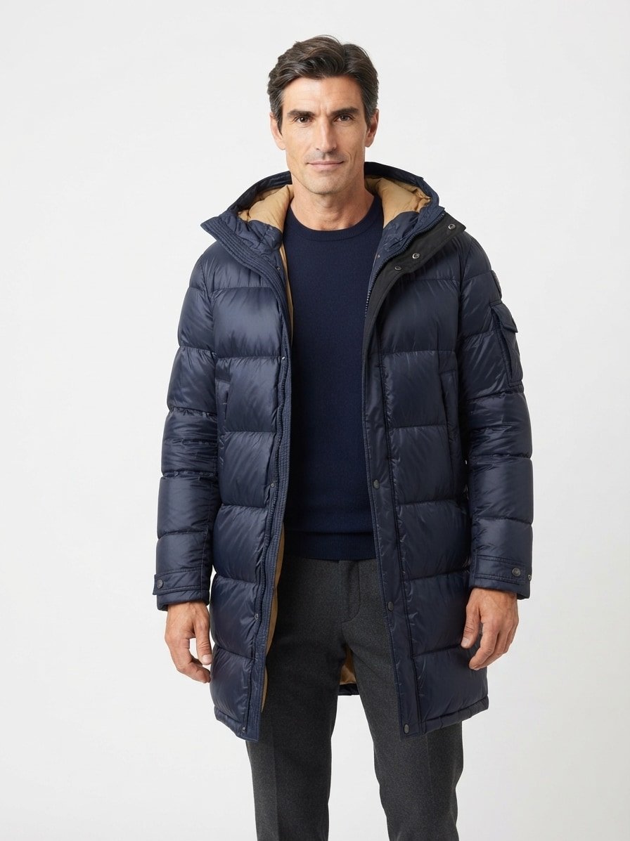Parka Aldrich, Nylon wasserabweisend, dunkelblau