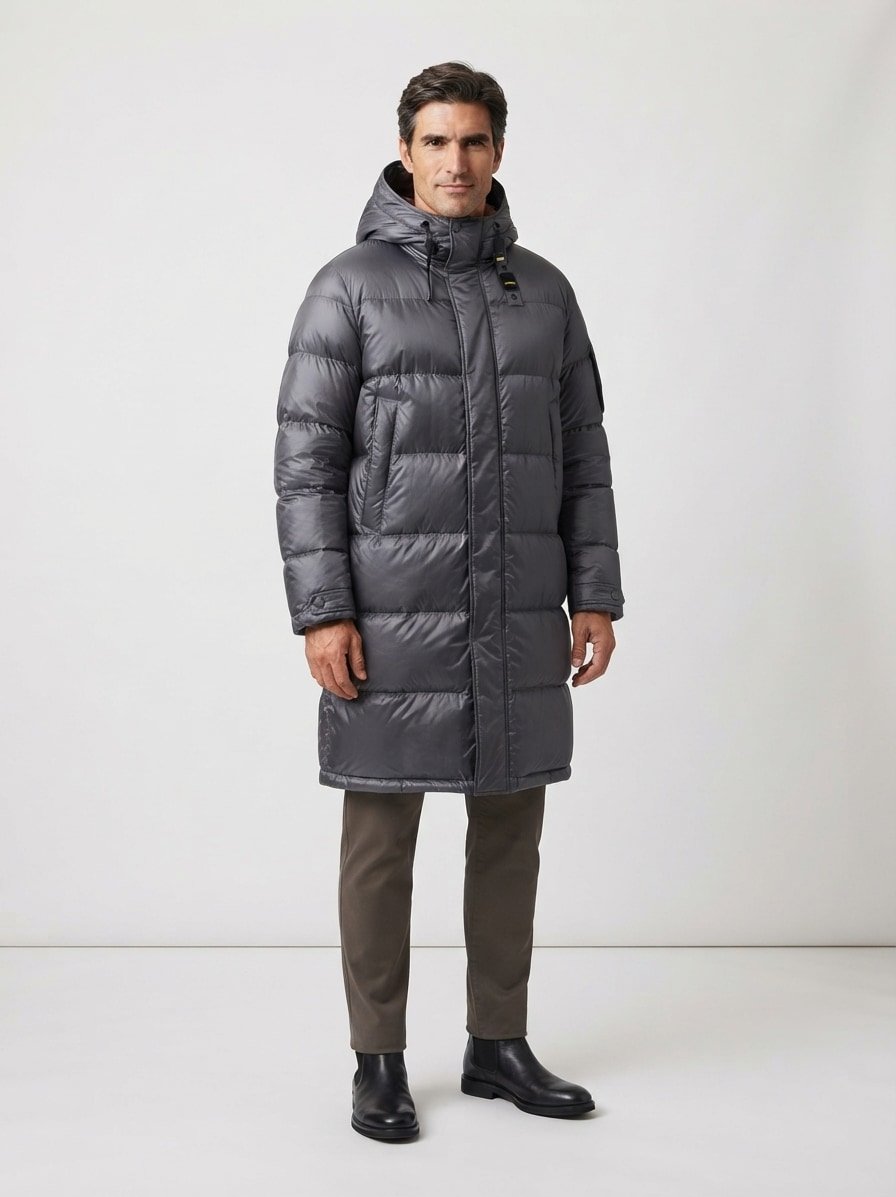 Parka Aldrich, Nylon wasserabweisend, grau