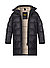 Parka Aldrich, Nylon wasserabweisend, schwarz - schwarz