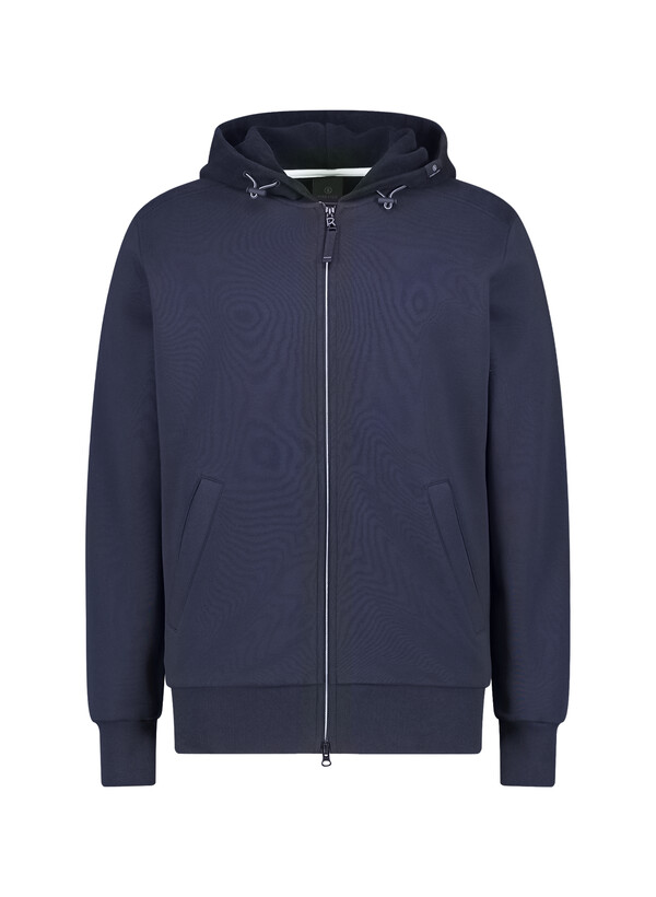 Sweatjacke Kano, Baumwolle, navy