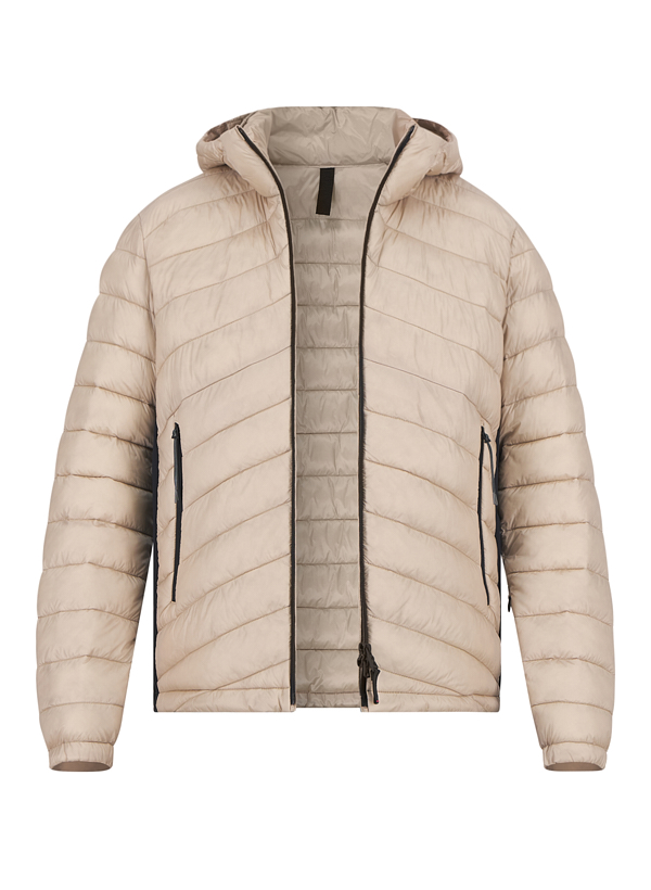 Steppjacke Elvis, Mikrofaser wasserabweisend, sand