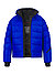 Skijacke Luka-3, Mikrofaser wasserabweisend, blau - blau