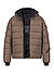 Skijacke Luka-3, Mikrofaser wasserabweisend, braun - braun