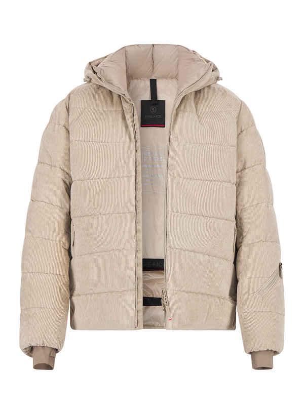 Skijacke Luka-3, Cord wasserabweisend, sand