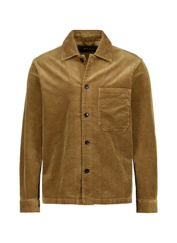 Overshirt, Cord, Brusttasche, braun
