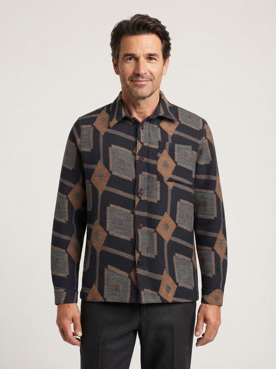 Overshirt MMGKara, Baumwolle, salute navy