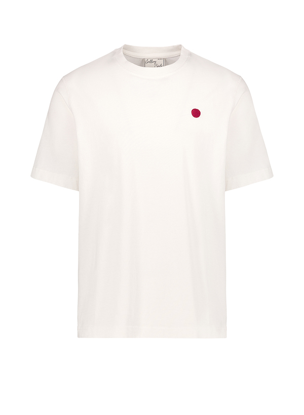 T-Shirt, Baumwolle, offwhite