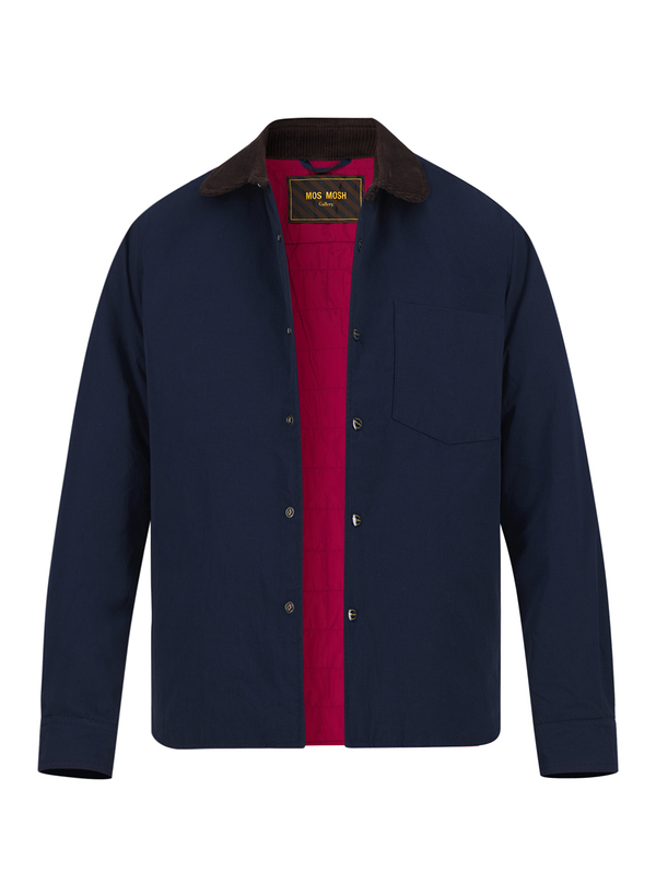 Overshirt MMGLesley Mikrofaser wattiert, navy