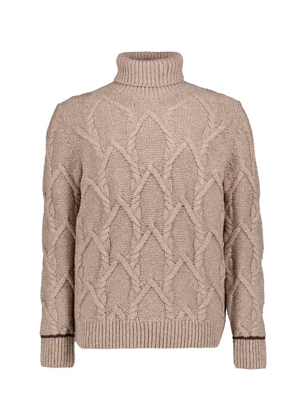 MOS MOSH Gallery. Herren Pullover beige unifarben