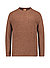 Pullover Carlos, Alpaka-Wolle, braun meliert - braun