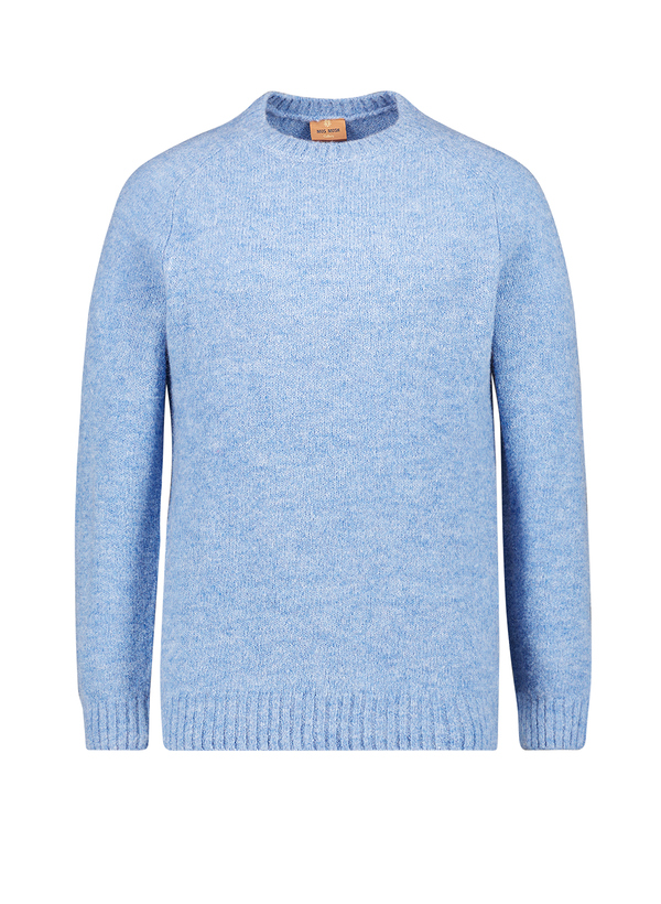 Pullover Carlos, Alpaka-Wolle, hellblau meliert